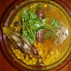 Chana Dal (Lentil Curry) Bengali Style