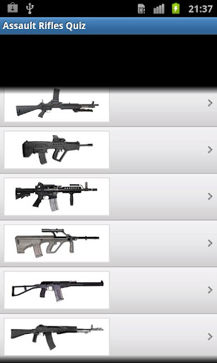 Assault Rifles Quiz