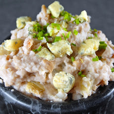 Stilton, Walnut and Fennel Smashed Potatoes
