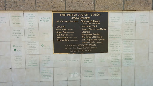 Donors Dedication Plaque and Tiles