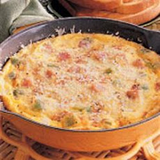 Parmesan Ham Frittata