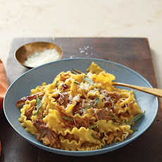 Ribbon Pasta With Pork Ragu and Fresh Sage