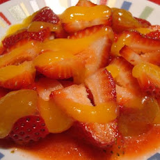 Fresh Strawberries With Lemon Curd