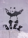 Tourcoing - Street Art Panda Flingueur