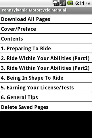 【免費書籍App】Pennsylvania Motorcycle Manual-APP點子