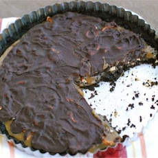Chocolate Caramel Pretzel Tart