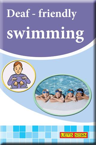 Deaf-friendly swimming