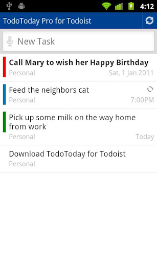 TodoToday Pro for Todoist
