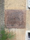 Karl Marx Tafel beim JAZZIT im Volksheim der KPÖ