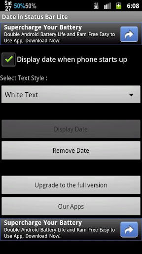 免費下載生產應用APP|Date in Status Bar app開箱文|APP開箱王