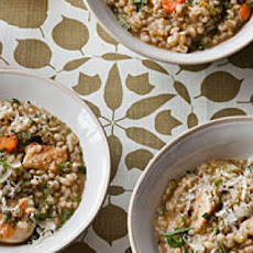 Chicken and Barley Stew with Dill and Lemon