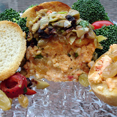 Jammin' Antipasti Cheese Log