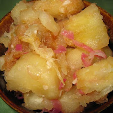 Yucca With Garlic Sauce (Yuca Con Mojo)