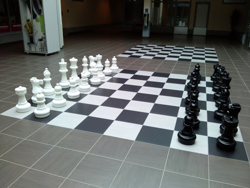 Bus Station Chess Boards