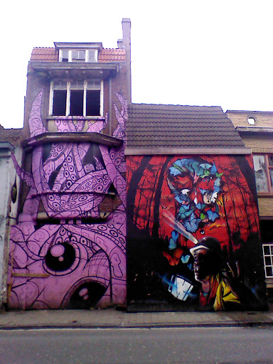 Graffiti Aan De Overpoort