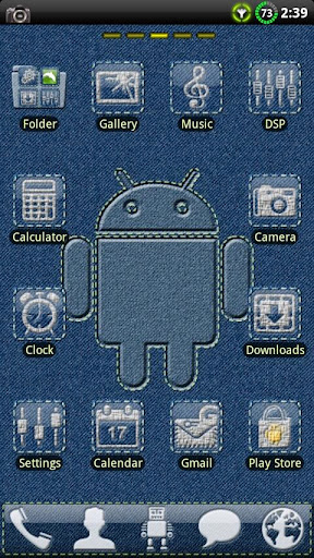 Denim GO Launcher Theme