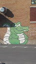 Crocodile Mural