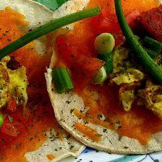 Chorizo and Scrambled Egg Breakfast Tacos