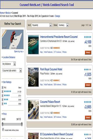 【免費旅遊App】Cozumel Hotels Search Tool-APP點子