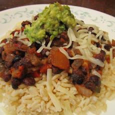 Super Quick Black Beans and Rice