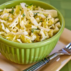 Greek Cabbage Salad with Feta and Fresh Thyme