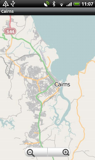 Cairns Street Map