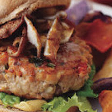Tuna Burgers with Ginger, Garlic and Soy Sauce