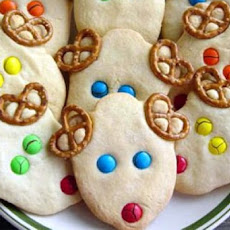 Frosted Reindeer Cookies