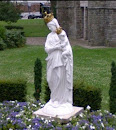 Statue-La vierge et l'enfant