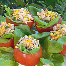 Tomatoes stuffed with Chicken Salad