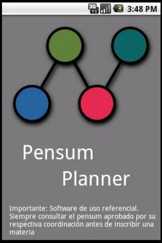 Pensum Planner Ciencias UCV