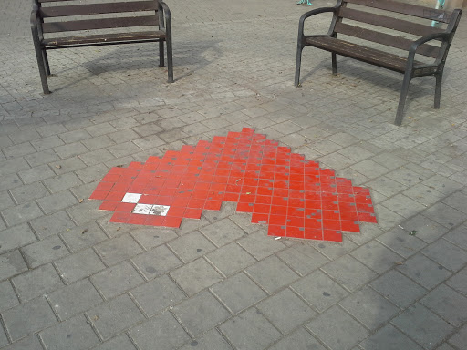 Heart Tile Art