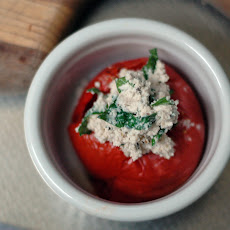 Compound Chevre with basil and walnuts