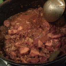 Sweet Potato Chili With Peanuts