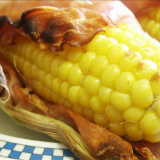 Bacon Wrapped Grilled Corn on the Cob