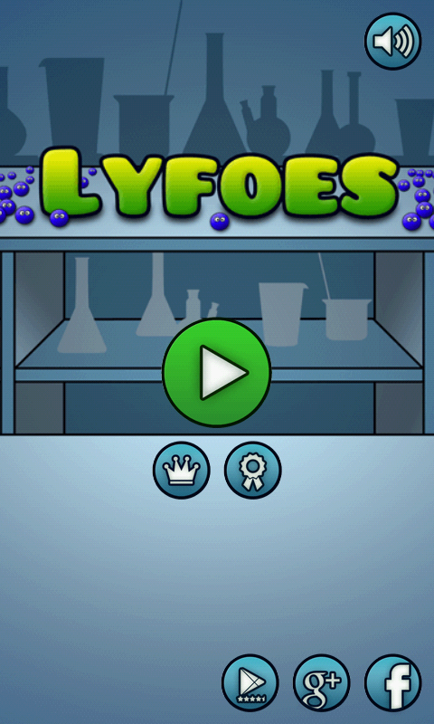 Android application Lyfoes screenshort