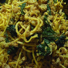 Pork Stir-Fry With Spinach