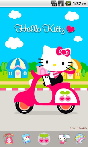 Hello Kitty Scooter Theme