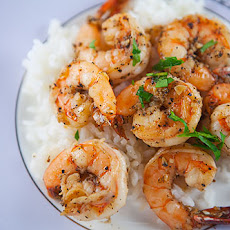 Peppery Garlic Prawns