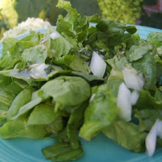 Very Green Salad With Herb Vinaigrette