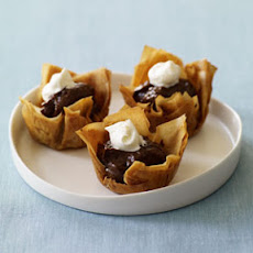 Mocha Phyllo Cups