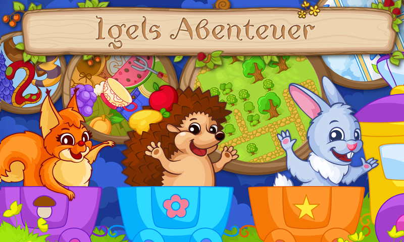 Android application Hedgehog's Adventures: Logic and Puzzle Games screenshort