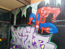 Spiderman Mural 
