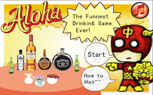 Aloha Funnest Drinking Game