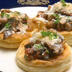 Mushroom Pizza with Quail Egg