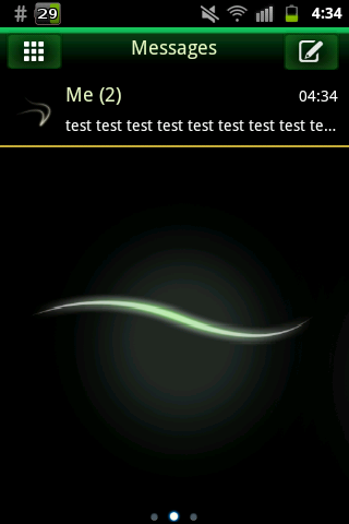 短信主題 - 簡單 GO SMS PRO Theme - S