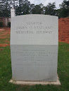 Senator James Eastland Memorial Highway Marker