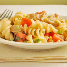 Chicken, Corn, and Green Onion Rotini
