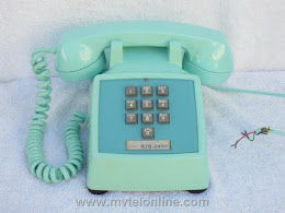 Desk Phones - Western Electric 1500 Turquoise 1