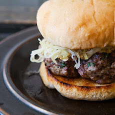 German Pork Burger
